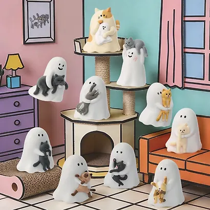 Фигурка коллекционная 52TOYS Ghody Behold My Cat, в ассортименте (73096) - фото 4