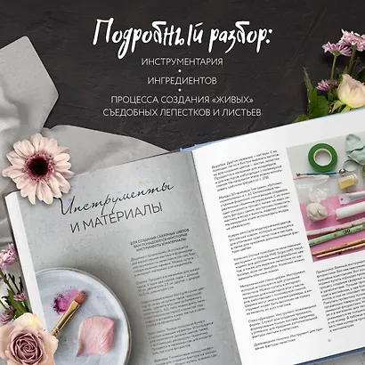 Сахарные цветы. Пошаговый гид по созданию цветов из сахарной мастики для декора тортов - фото 5