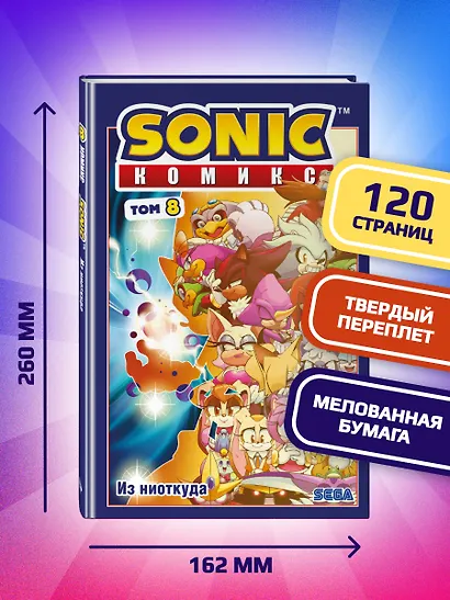 Sonic. Из ниоткуда. Комикс. Том 8 (перевод от Diamond Dust) - фото 6