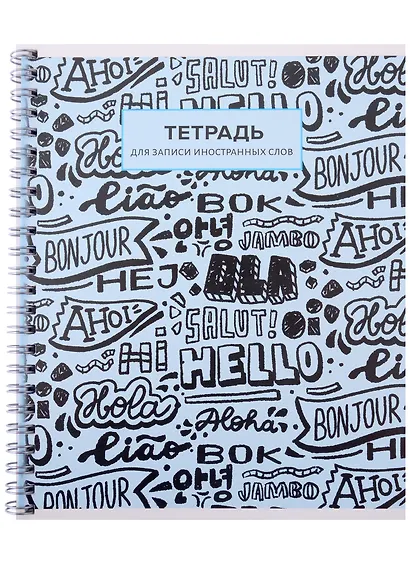 Тетрадь для записи иностранных слов Academy Style, "Привет, поговорим", А5, 80 листов - фото 3