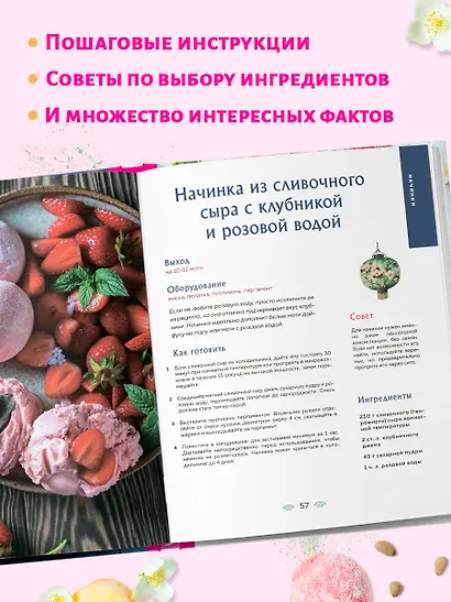 Моти. Легендарный воздушный десерт из Японии. Более 50 базовых рецептов, начинок и дизайнов - фото 5
