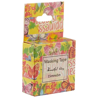 Лента бумажная Бабочки 5м х 1,5 см - фото 2