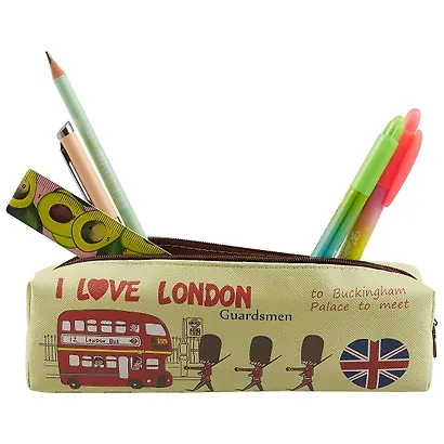 Пенал на молнии «I love London», 19 х 5,5 см - фото 2