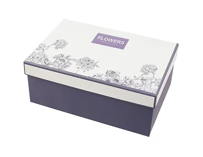 Коробка подарочная "Flowers" 18*12*7, жен., картон - фото 2