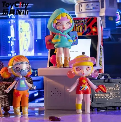 Коллекционная фигурка Киберпанк Laura, 11см, 12-Toycity-20269, Blind Box, ToyCity 15+ - фото 11