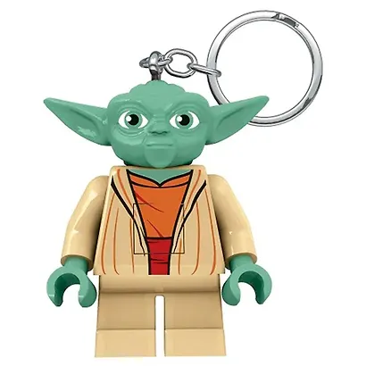 LGL-KE11H Брелок-фонарик для ключей LEGO Star Wars - Yoda (Йода), возраст 6+ - фото 2