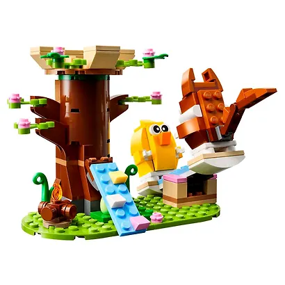 LEGO: Весенняя игровая площадка для животных, 172 детали (40709) - фото 5