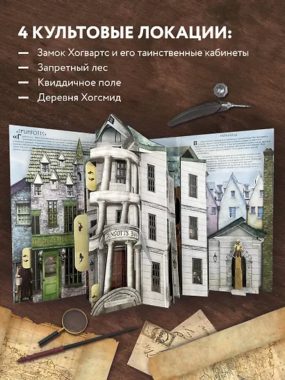 Гарри Поттер. Трехмерная карта Хогвартса и Хогсмида - фото 6