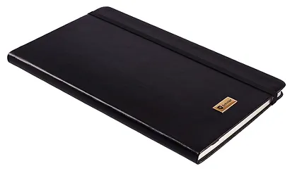 Книга для записей А5- 70л кл. "Universal" черная, инт.переплет, Schiller - фото 2