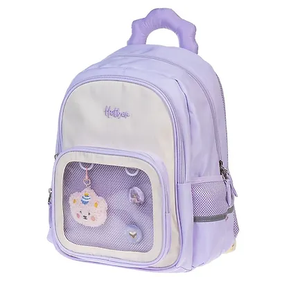 Рюкзак для девочек "Лилу"  38*28,5*17см, 2 отделения, 3 кармана, светоотражающая нагрудная стяжка - фото 2