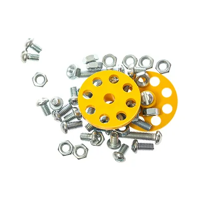 Конструктор металлический  N5 (для уроков труда), 68 элементов - фото 7