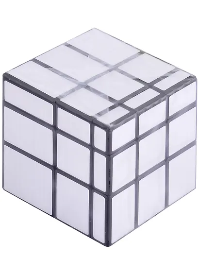 Головоломка (3х3) с разными гранями (серебрянный) (5,5см) (AV-111) - фото 1