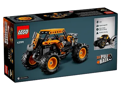 LEGO Technic: Грузовик монстр-трак DIGatron с откидным верхом, 218 деталей (42199) - фото 4