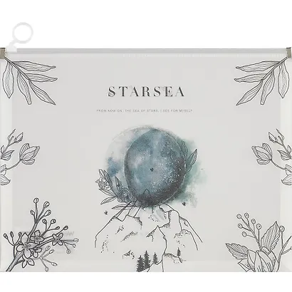 Папка на молнии А4 «Star sea», с расширением - фото 1