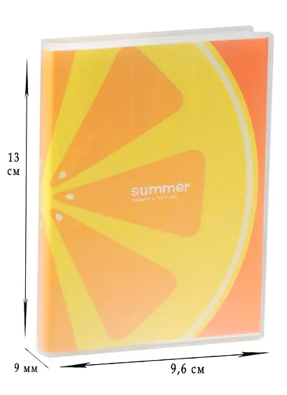 Записная книжка А6 80л лин. "Summer", с ПВХ-обложкой, AnAn - фото 2