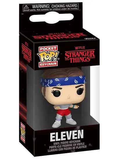 Брелок Funko Pocket POP! Stranger Things S5 Eleven with Bandana 86618 - фото 2