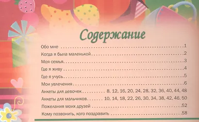 Анкета для настоящих девчонок - фото 2