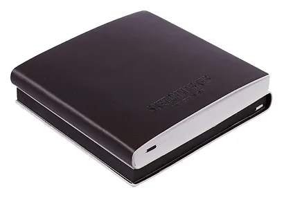 Скетчбук 12*12 60 л "Sketchmarker" Black&White черный, 140г/м2, черный вн. блок + 60 л белый, 140г/м2, белый офсет,  мягк. обл. - фото 2