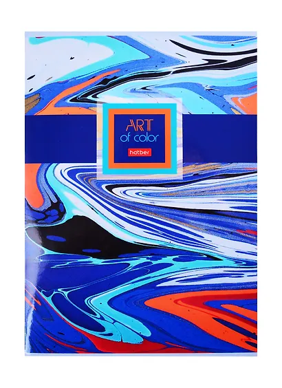 Тетрадь в клетку Hatber, "Воздушные облака", А4, 96 листов, в ассортименте - фото 1