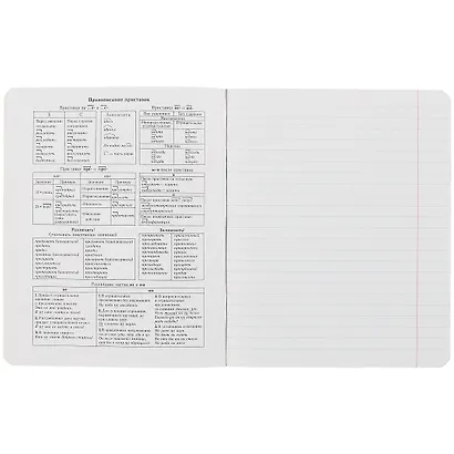 Тетрадь предметная в линейку Listoff, "Scientific. Русский язык", 48 листов - фото 2