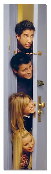 Закладка с резинкой. Friends - фото 2