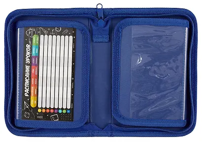 Пенал 1 отделение "Принцесса с драконом" 20*13,3*3,5 см, полиэстер - фото 4