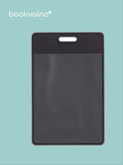 Чехол для карточек вертикальный Увы, на разные забавы я много жизни погубил! (черный) (ДК2024-482) Bookvalno - фото 2