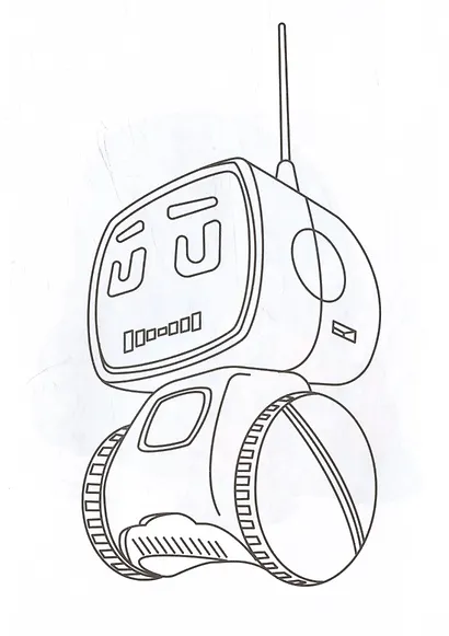 Роботомашины. Книжка-раскраска - фото 5