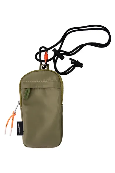 Сумочка на молнии Хаки (текстиль) (21х12) (12-12721-202511-RIB-06) - фото 1