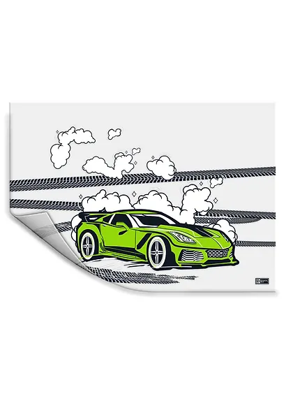 Клеенка для уроков труда "Машины", 50 х 70 см - фото 1