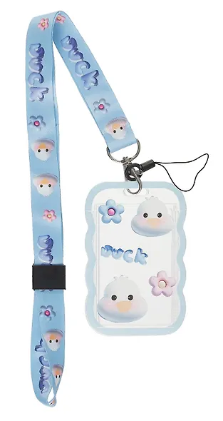 Бейдж "Cute animals", вертикальный, с лентой, в ассортименте - фото 2