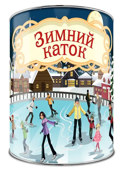 Волшебная банка "Зимний каток" (Волшебные предсказания) - фото 2