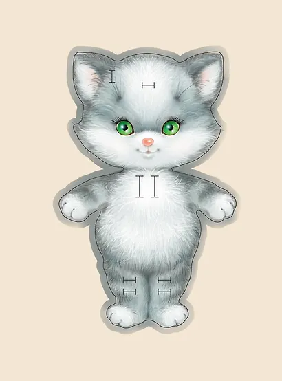 Одень котёнка - фото 5