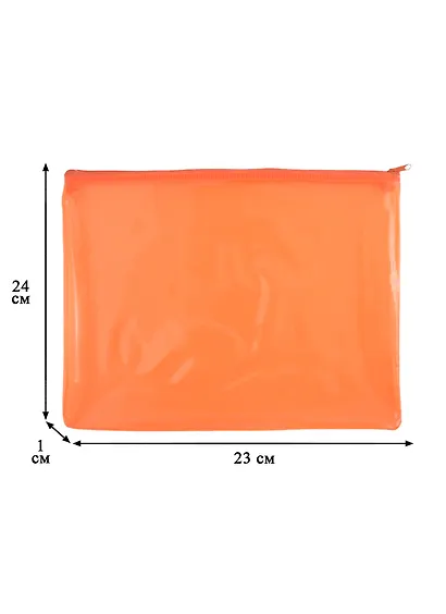 Папка для тетрадей А4 32*23 неонов.ПВХ, молния, ассорти - фото 2