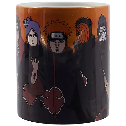 Кружка в подарочной упаковке Аниме Naruto Akatsuki (Наруто) (керамика) (320 мл) - фото 3