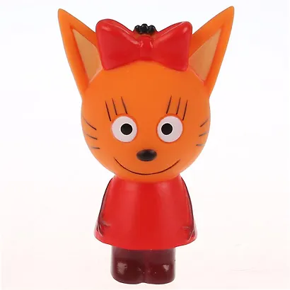 Игрушка пластизоль для ванны «Капитошка» Три кота. Карамелька в сетке ST-FT1809 - фото 2