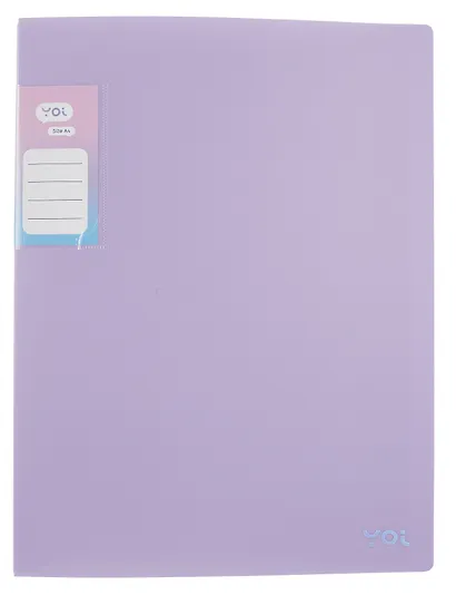 Папка 20 файлов, А4 "Pastel" Yoi, в ассортименте - фото 6