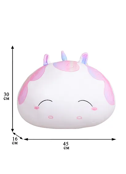 Подушка Единорог градиент (текстиль) (30х45) - фото 2