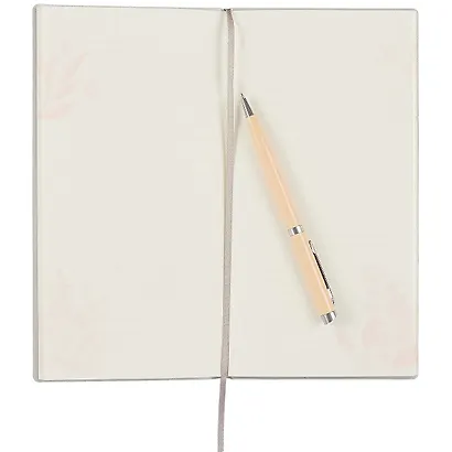 Записная книжка А6 96л серебряная, мягкий переплет, стикеры+скрепки+брелок в комплекте, тонир.блок - фото 5