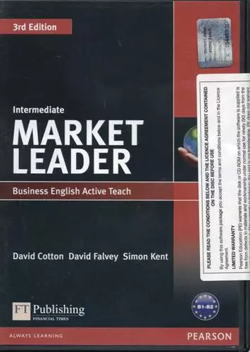 Market Leader. Business English Active Teach. Intermediate. CD-ROM. B1-B2. 3rd Edition - фото 1