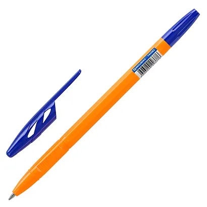 Ручка шариковая Brauberg, Ultra Orange, синяя 0,7 мм - фото 5