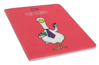 Книга для записей «В тренде. Гусь», А5, линованная, Проф-Пресс - фото 2