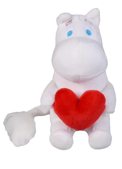 Мягкая игрушка Муми-тролль с сердцем, 14см Арт.МТ11 - фото 1