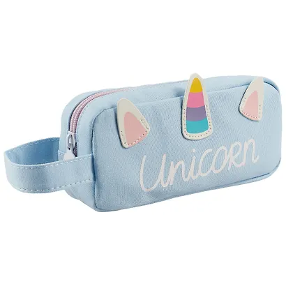 Косметичка на молнии Единорог (ПВХ) (20,5х9) (LG-11114) - фото 1