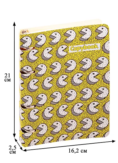 Тетрадь на кольцах в клетку Listoff, "Cute & Funny. Дизайн 15", 100 листов - фото 3