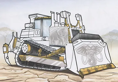 Тракторы (с наклейками) - фото 4