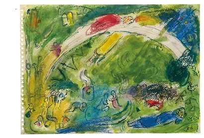 Шагал. Деяние и Слово. Пастели из Национального музея Библейского послания - фото 9