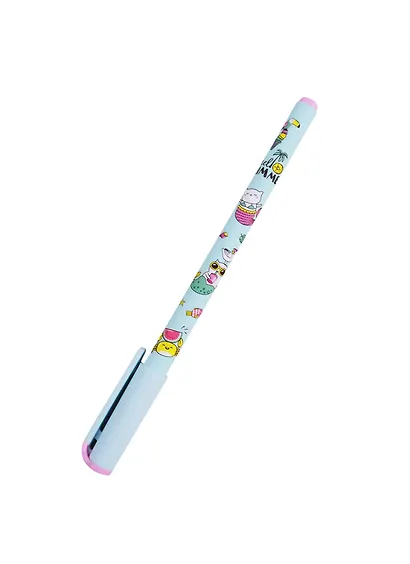 Ручка шариковая Lorex, "Кошечка русалка", синяя 0,5 мм - фото 1