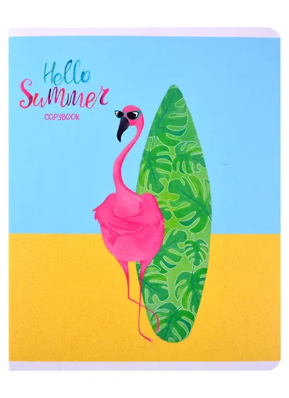Тетрадь общая «Hello summer» в ассортименте, 48 листов в клетку, A5 - Listoff - фото 1