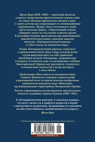 Пятнадцатилетний капитан. Пять недель на воздушном шаре - фото 2